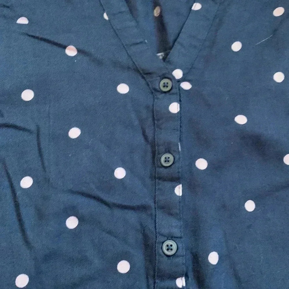 Long sleeve dress with ruffle detail on shoulders - Picture 3 of 5